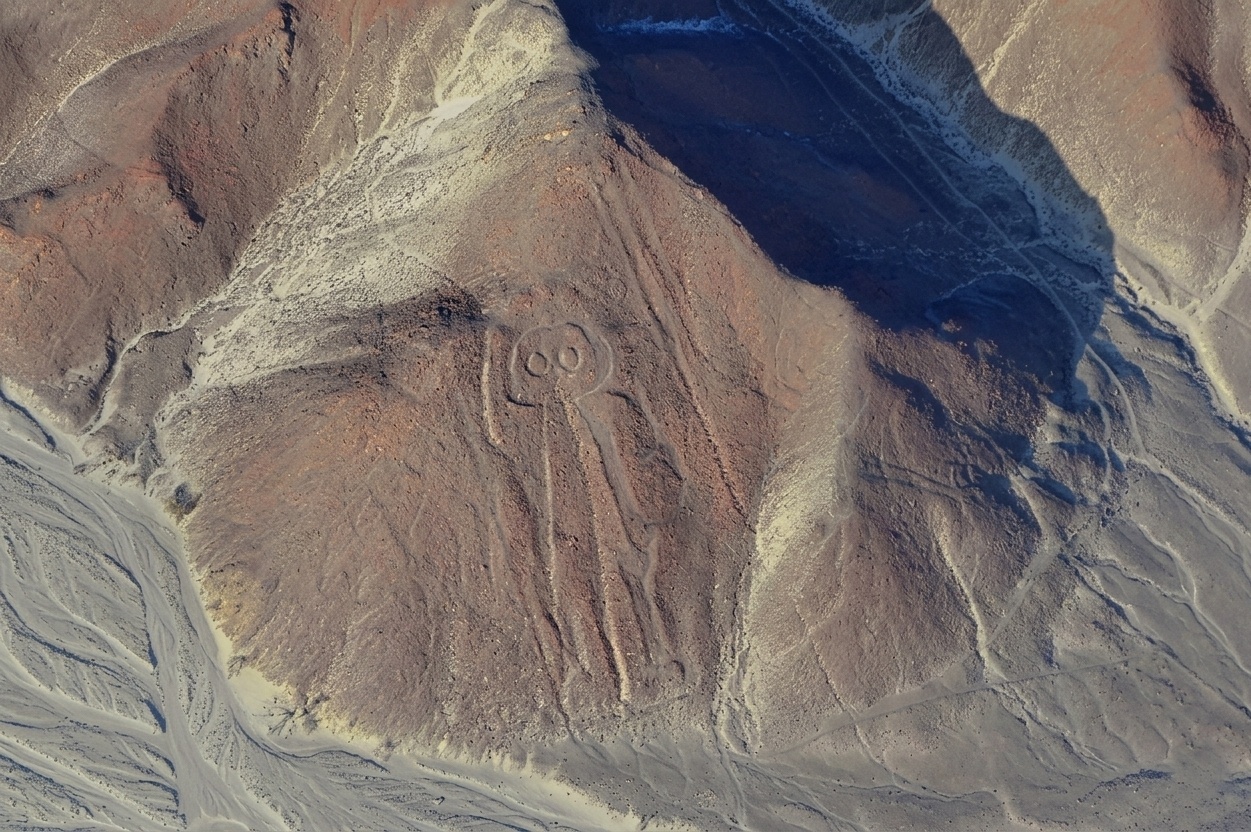 Nazca, Perú, figura antropomorfa conocida como Nazca, Perú, figura antropomorfa conocida como