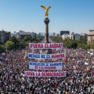 La inconformidad crece; la gente está cansada de la corrupción, del abuso de poder y de un gobierno que solo beneficia a unos cuantos.