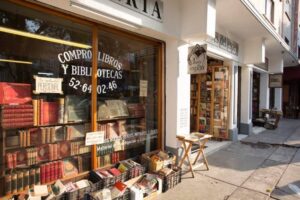 Librería antigua de la Ciudad de México